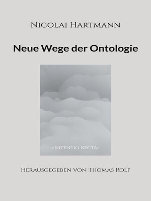 cover image of Nicolai Hartmann